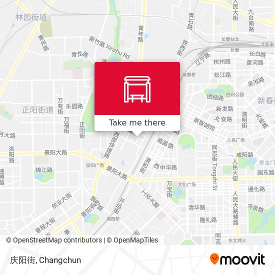 庆阳街 map