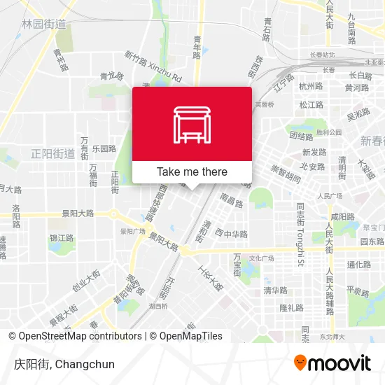 庆阳街 map