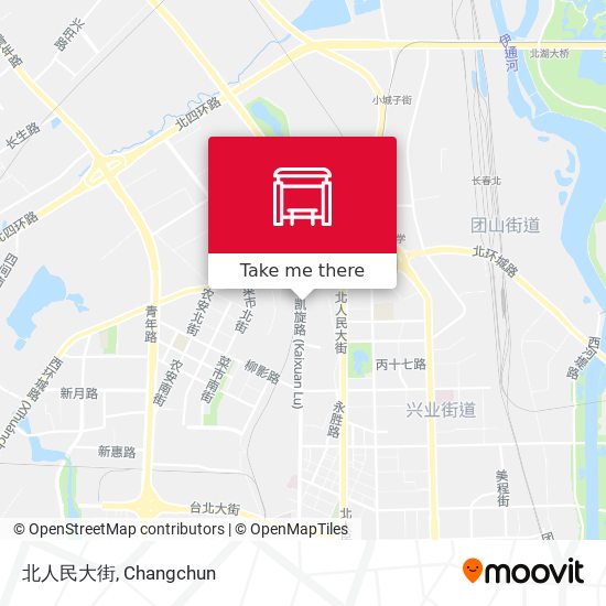 北人民大街 map