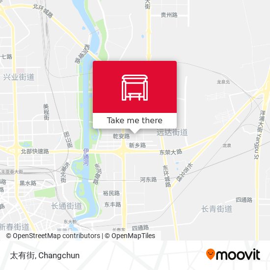太有街 map