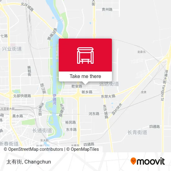 太有街 map