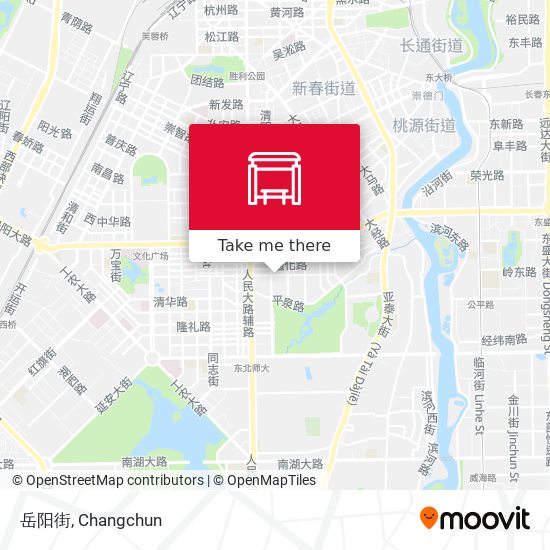 岳阳街 map