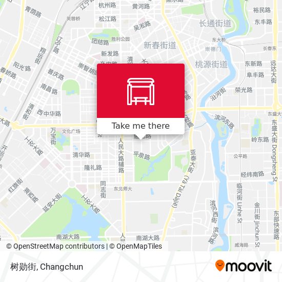 树勋街 map