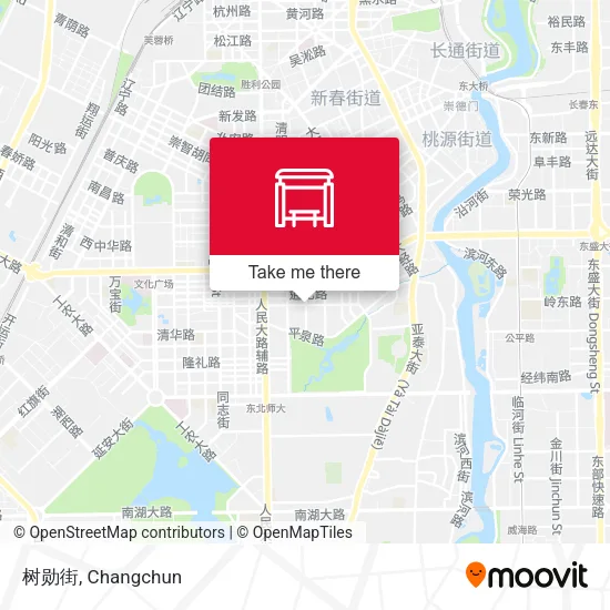 树勋街 map