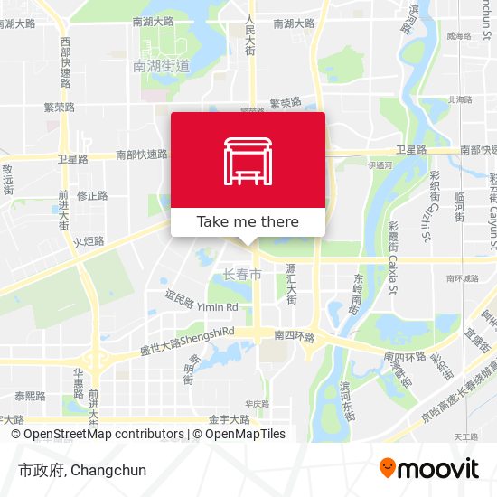 市政府 map