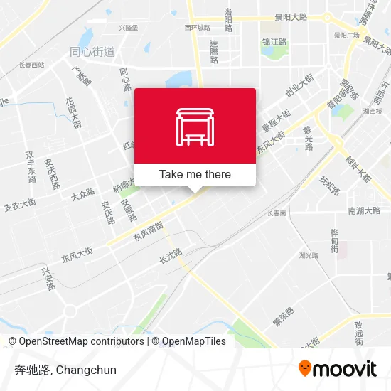 奔驰路 map