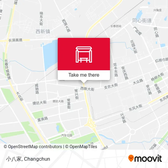 小八家 map