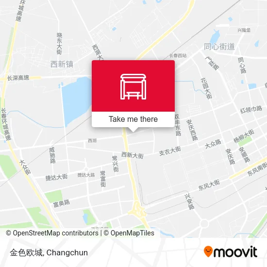 金色欧城 map