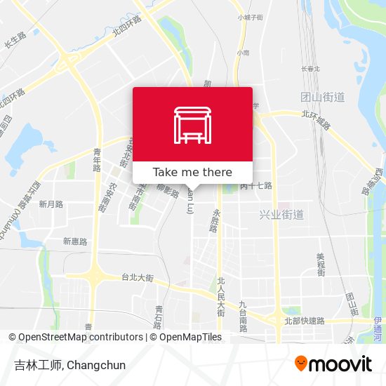 吉林工师 map