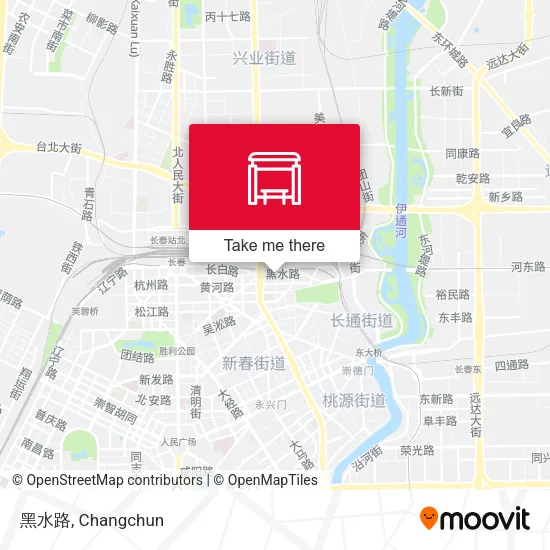 黑水路 map