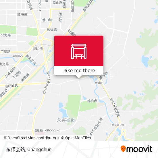 东师会馆 map