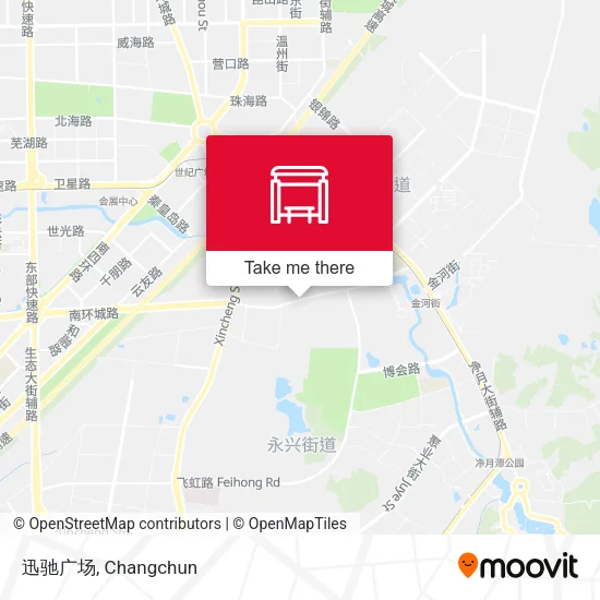 迅驰广场 map