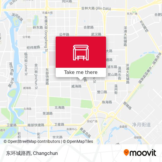东环城路西 map