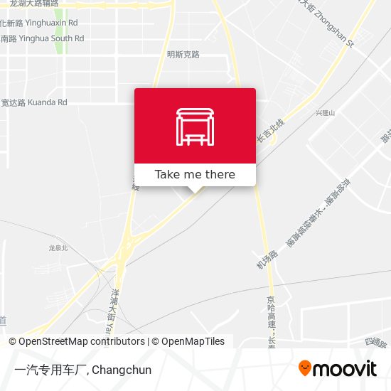 一汽专用车厂 map