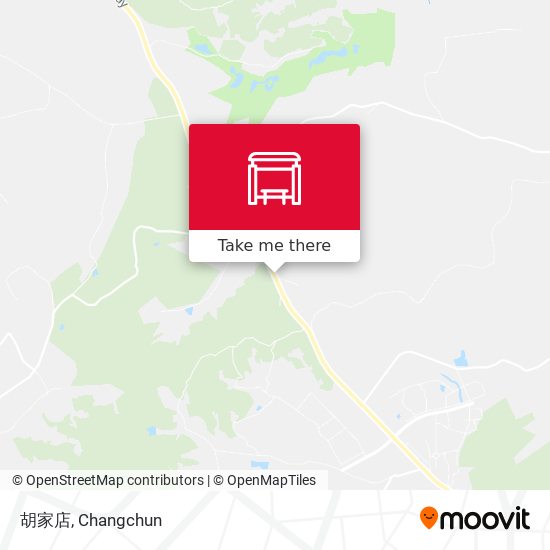 胡家店 map