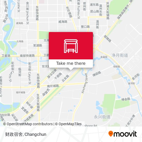财政宿舍 map