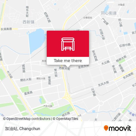 加油站 map