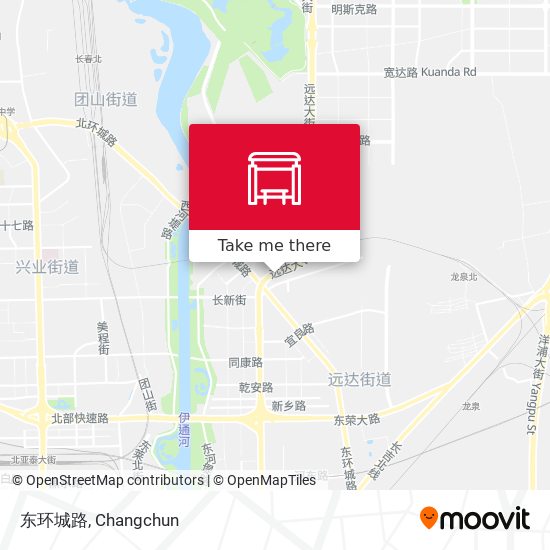 东环城路 map