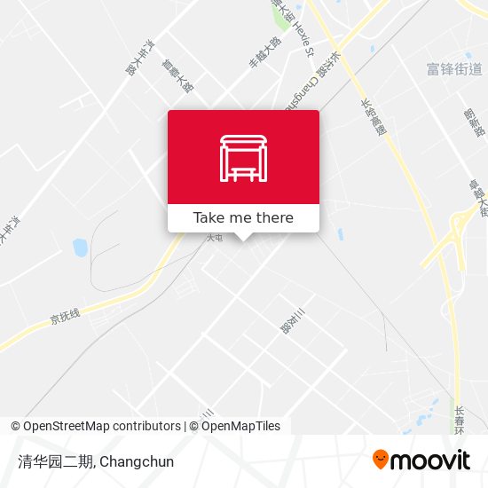清华园二期 map