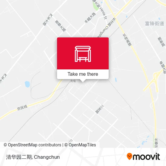 清华园二期 map