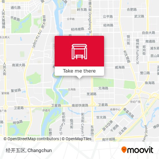 经开五区 map