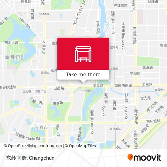 东岭南街 map
