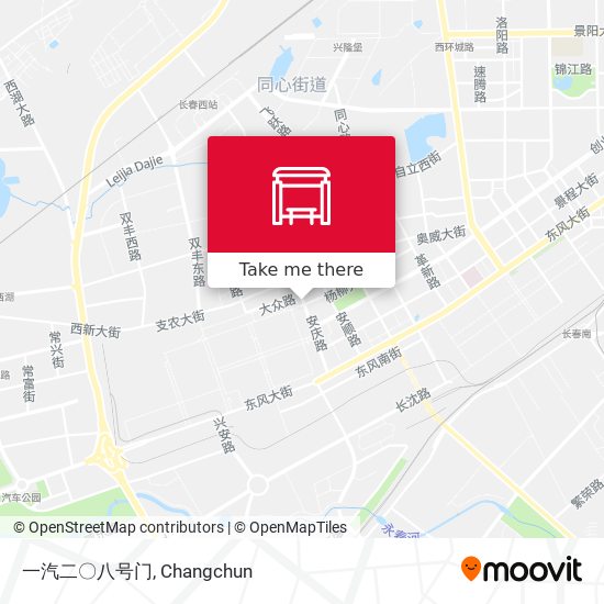 一汽二〇八号门 map