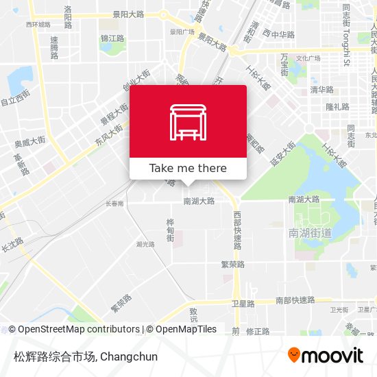 松辉路综合市场 map