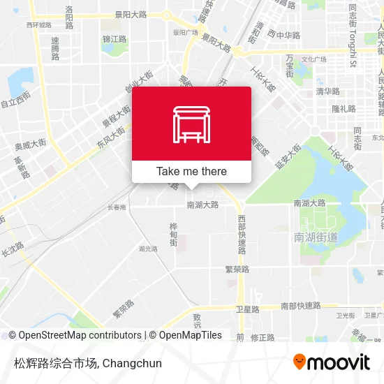松辉路综合市场 map