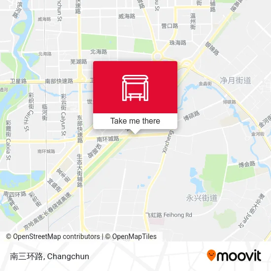 南三环路 map