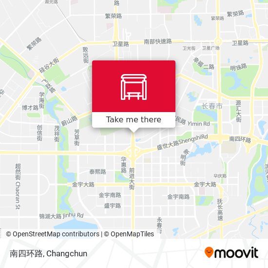 南四环路 map