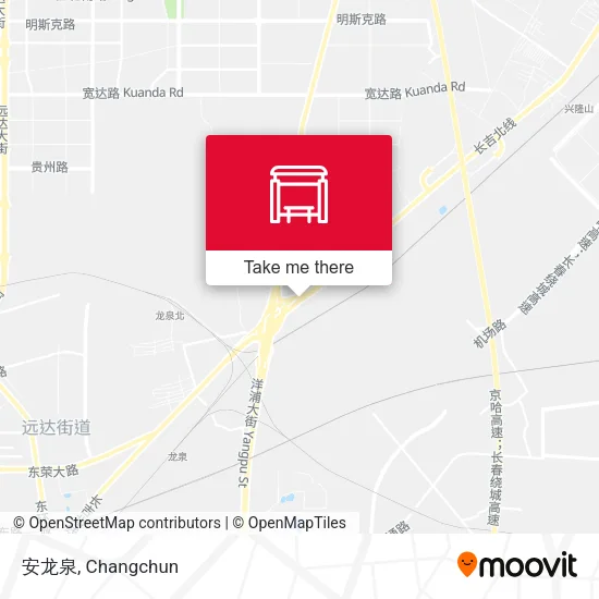 安龙泉 map