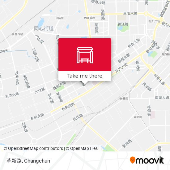 革新路 map