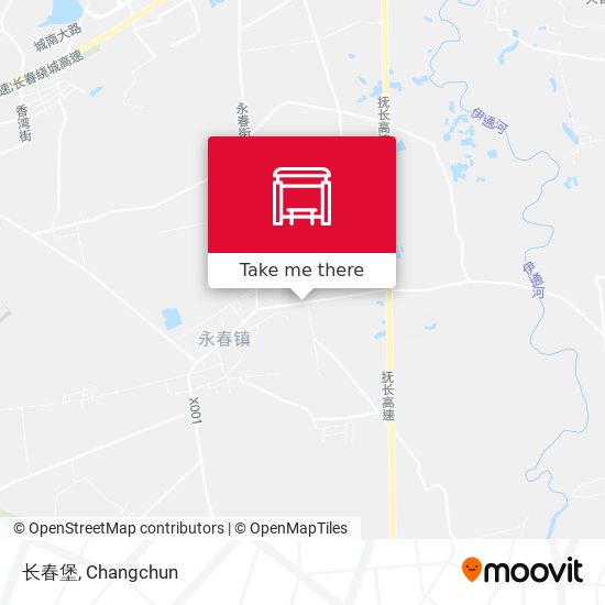 长春堡 map