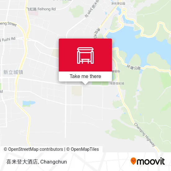 喜来登大酒店 map