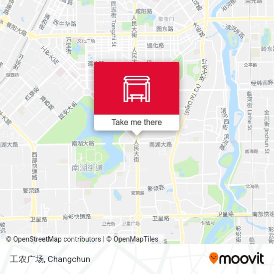 工农广场 map
