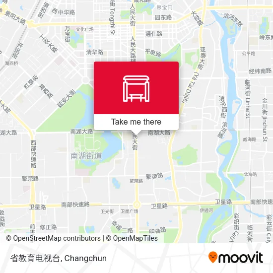省教育电视台 map