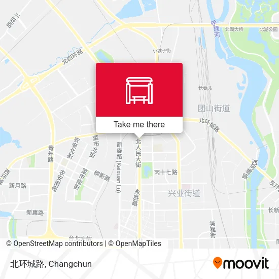 北环城路 map