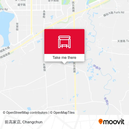 前高家店 map