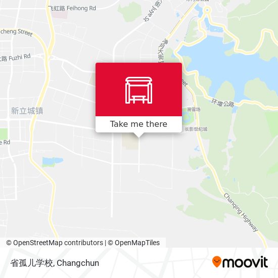 省孤儿学校 map