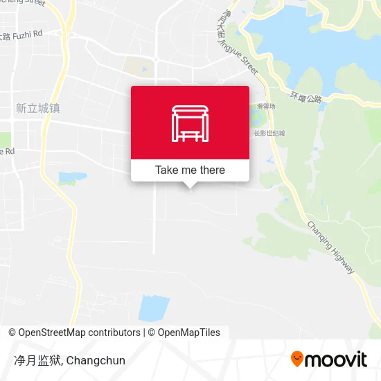 净月监狱 map