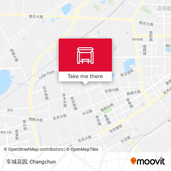 车城花园 map