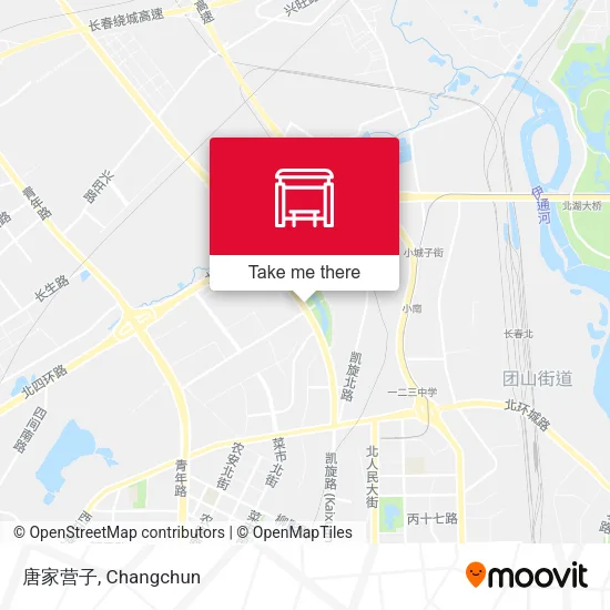 唐家营子 map