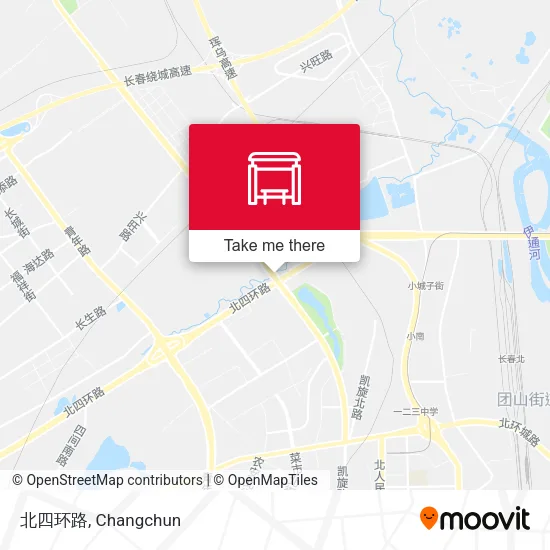 北四环路 map