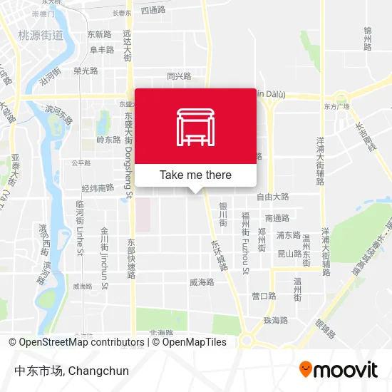 中东市场 map