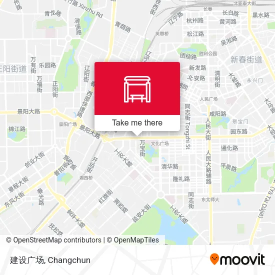 建设广场 map