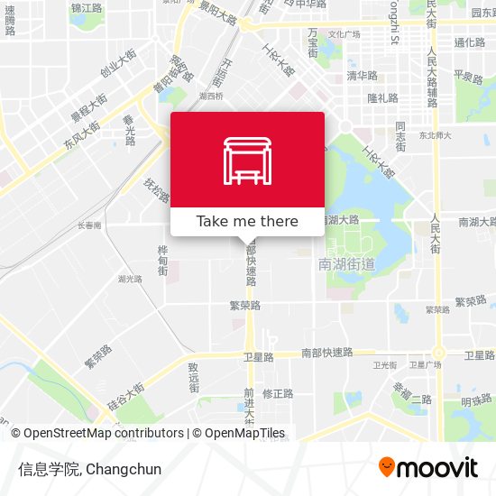 信息学院 map