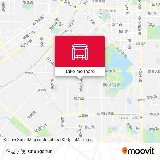 信息学院 map