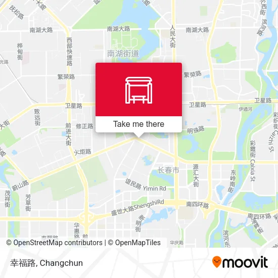 幸福路 map