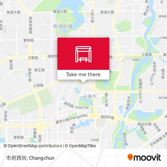 市府西街 map